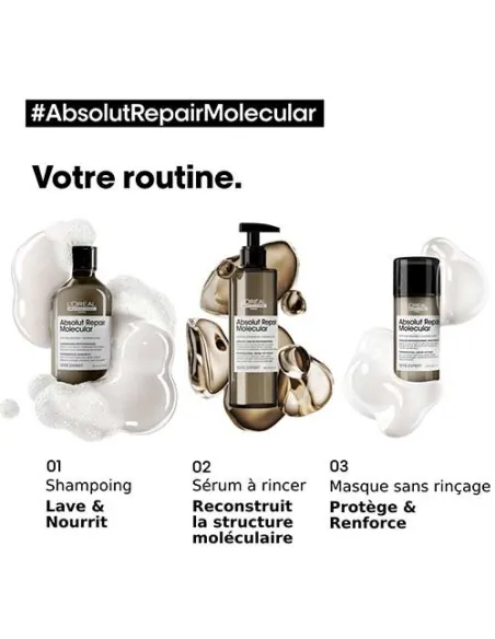 Masque Sans Rinçage Absolut Repair Molecular L'Oréal Pro-prendsoinsdetesveuch.com